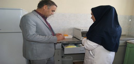 بازدید سرپرست شبکه بهداشت و درمان چرام از مراکز خدمات جامع سلامت چرام