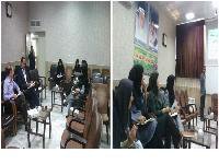 جلسه " کمیته آموزش و ساماندهی رسانه های آموزشی" در شبکه بهداشت و درمان شهرستان دامغان برگزار شد