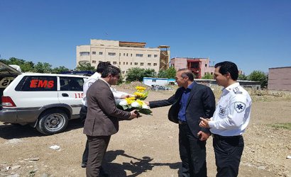 بازدید مدیر محترم فوریت های پزشکی دانشگاه علوم پزشکی کردستان از مرکز فوریت های پزشکی شهرستان مریوان