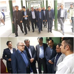 بازدید رئیس دانشگاه از طرحهای بهداشتی - درمانی شهرستانهای سقز و بانه
