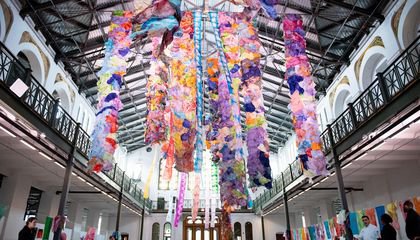Maya Freelon’s Immersive and Interactive Sculptures Bring Tissue Paper to Life