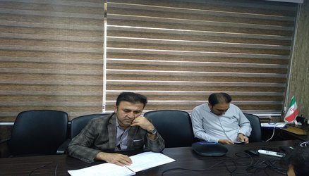 برگزاری جلسه وب کنفرانس در معاونت پشتیبانی دانشگاه علوم پزشکی یاسوج