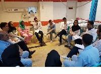 آغاز اجرای برنامه های گروه درمانی بیماران در مرکز آموزشی، پژوهشی و درمانی کوثر