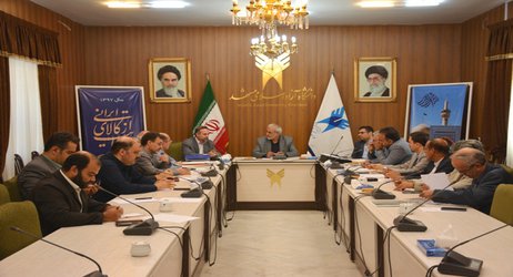 گزارش تصویری-برگزاری جلسه هماهنگی برگزاری آزمون مصاحبه دکتری تخصصی ۹۷  با حضور دکتر ملک نژاد