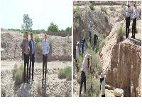 بازدید مدیر شبکه بهداشت و درمان شهرستان دامغان از دومین مرحله ی اجرای طرح مبارزه با مخزن سالک