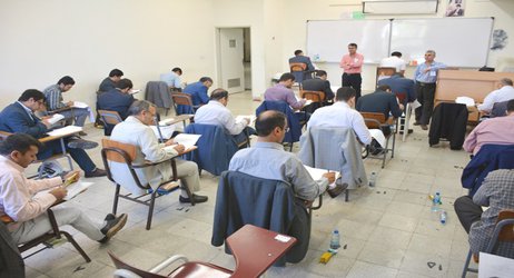 گزارش تصویری-برگزاری آزمون جامع دانشجویان دکتری تخصصی دانشگاه آزاد اسلامی مشهد