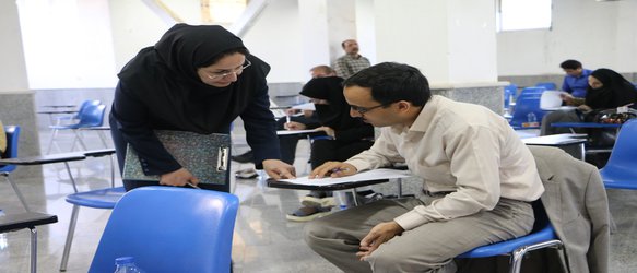 گزارش تصویری چهارمین دوره آزمون جامع دکتری تخصصی در دانشگاه آزاد اسلامی بجنورد
