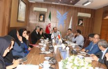 برگزاری جلسه تدوین نظام موضوعات سلامت  با حضور مشاوران  رییس دانشگاه آزاد اسلامی استان تهران