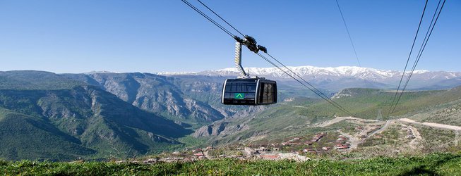 How a Record-Breaking Aerial Tramway Helped Save a Centuries-Old Armenian  Monastery, Travel