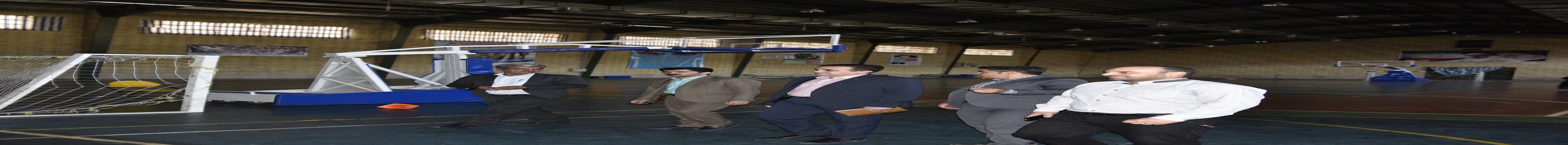 بازدید سرپرست دانشگاه شهرکرد از اداره تربیت بدنی و امکانات ورزشی دانشگاه