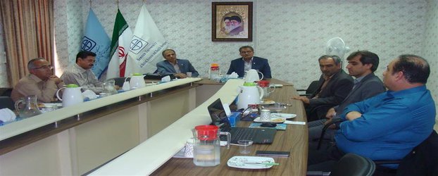 نشست معاون آموزشی دانشگاه با مدیران گروه های آموزشی علوم پایه 