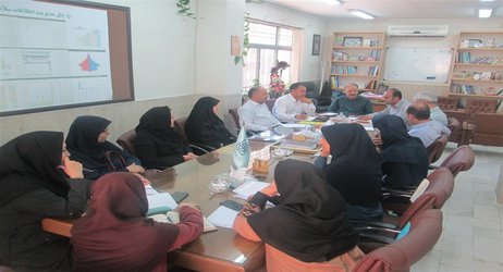 جلسه بررسی سناریو در زمان پدافند غیرعامل