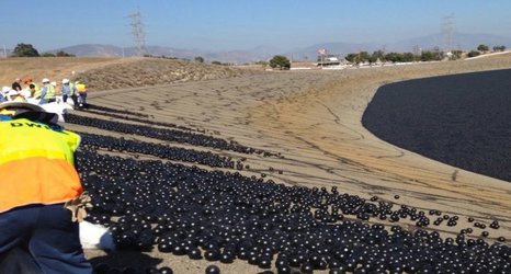 Using ‘shade balls’ in reservoirs may use up more water than they save