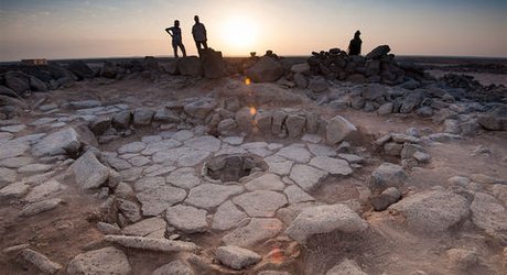 This oven was used to make bread—thousands of years before agriculture