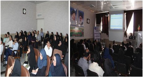 برگزاری دوره آموزشی سامانه ارزیابی در شبکه بهداشت و درمان شهرستان دامغان