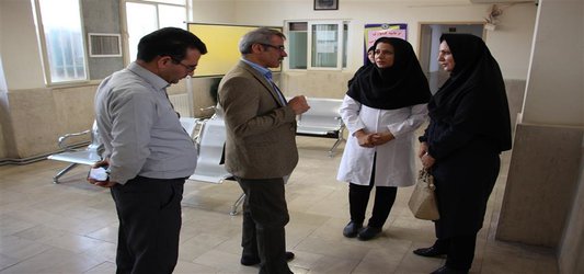 بازدید سرپرست شبکه بهداشت و درمان شهرستان گرمسار از مرکز خدمات جامع سلامت تدبیر 