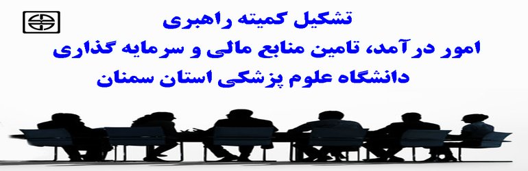 تشکیل کمیته راهبری امور درآمد، تامین منابع مالی و سرمایه گذاری دانشگاه