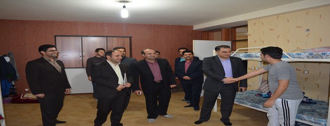 بازدید معاون امور دانشجویان صندوق رفاه از مجتمع آموزش عالی فنی و مهندسی اسفراین