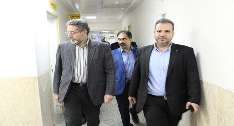 بازدید معاون توسعه و درمان دانشگاه از پروژه های شبکه بهداشت و درمان بندرگز