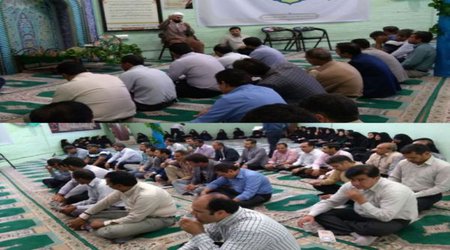 برپایی جشن رضوی در دانشگاه علوم پزشکی تربت حیدریه