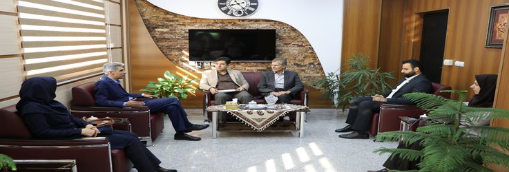 دیدار مدیرکل پزشکی قانونی استان سمنان با دکتر دانایی سرپرست دانشگاه