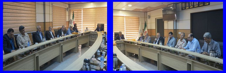 جلسه بنیاد همیاری مردم در توسعه آموزش عالی و عمرانی شهرستان سمنان با سرپرست دانشگاه