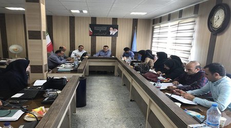 پایش گروه های فنی معاونت بهداشتی از مرکز بهداشت شهرستان رزن