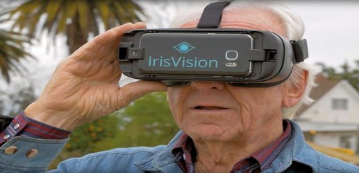 VR headset helps people who are legally blind see again