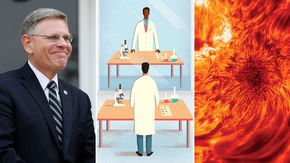 Top stories: Trump’s pick for science, a sun-chasing probe, and a better flow battery