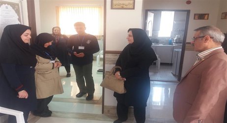 بازدید سرپرست شبکه بهداشت و درمان شهرستان گرمسار از پایگاه سلامت امید 