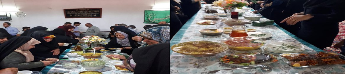 جشنواره غذاهای بومی محلی در روستای امام آباد شهرستان دامغان