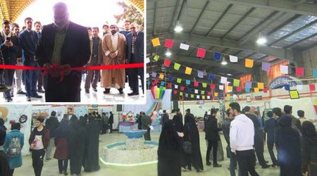 افتتاح هفتمین بازارچه خیریه بوی عید در دانشگاه دامغان