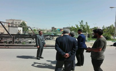 بازدید مدیر روابط عمومی اورژانس کشور از پایگاه‌های در حال ساخت همدان
