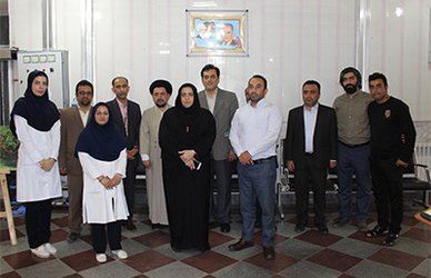 بازدید رئیس دانشگاه از موسسه خیریه نگهداری معلولین نوشیروانی بابل