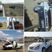 در دو روز گذشته؛ واژگونی ۴خودرو در محورهای مواصلاتی شهرستان فسا سه کشته و۱۶مصدوم برجای گذاشت/امدادرسانی اورژانس۱۱۵ به مصدومین