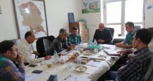 برگزاری جلسه کمیته محققان معین مرکز تحقیقات و آموزش گلستان در مرکز جهاد کشاورزی گرجی محله