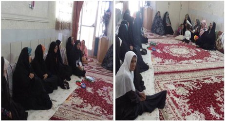 برنامه آموزشی مزایای تغذیه انحصاری با شیر مادر در روستای خورزان شهرستان دامغان