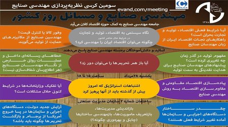 سومین کرسی نظریه پردازی مهندسی صنایع