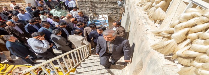 برپایی مراسم جشن ثبت ملی بسک به عنوان روستای ملی ابریشم کشی با حضور ریاست دانشگاه تربت حیدریه