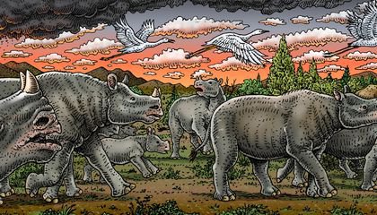 When Rhinos Once Roamed in Washington State