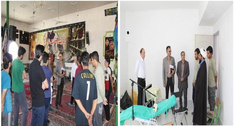 بازدید مدیر شبکه بهداشت و درمان شهرستان دامغان از اردوهای جهادی دانشجویان دانشگاه