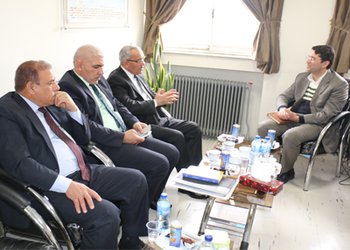 بازدید رئیس دانشگاه ذیغار عراق و هیئت همراه از مرکز بین‌المللی آموزش زبان فارسی به غیرفارسی‌زبانان دانشگاه فردوسی مشهد