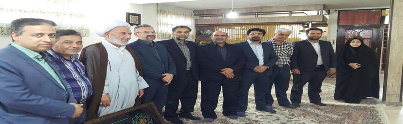 دیدار ریاست دانشگاه تربت حیدریه با خانواده شهیدا و جانبازان دوران دفاع مقدس به مناسبت هفته دولت