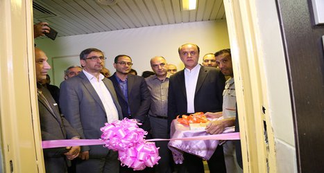 افتتاح پروژه نظارت تصویری در اتاق مانیتورینگ مرکز آموزشی و درمانی بعثت