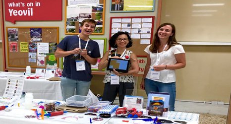 Scientists swing by Somerset supermarket to win over West Country whizz kids