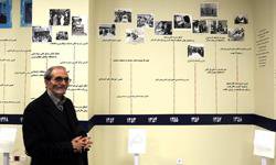 بازدید دکتر نجفقلی حبیبی از موزه و کتابخانه دانشگاه