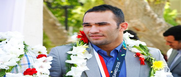 استقبال از کوراش‌کاران بازی‌های آسیایی جاکارتا در بجنورد