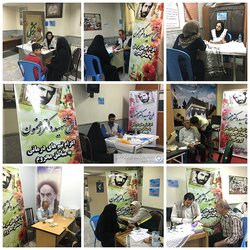 ارائه خدمات رایگان درمانی بسیجیان جامعه پزشکی در منطقه چهاردانگه اسلامشهر