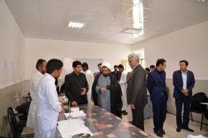 بازدید امام جمعه محترم شهرستان از مراحل ثبت نام دانشجویان جدید به روایت تصویر