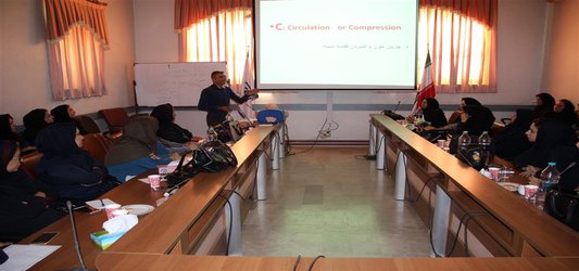 برگزاری کارگاه احیای پایه نوزادان و کودکان در گرمسار